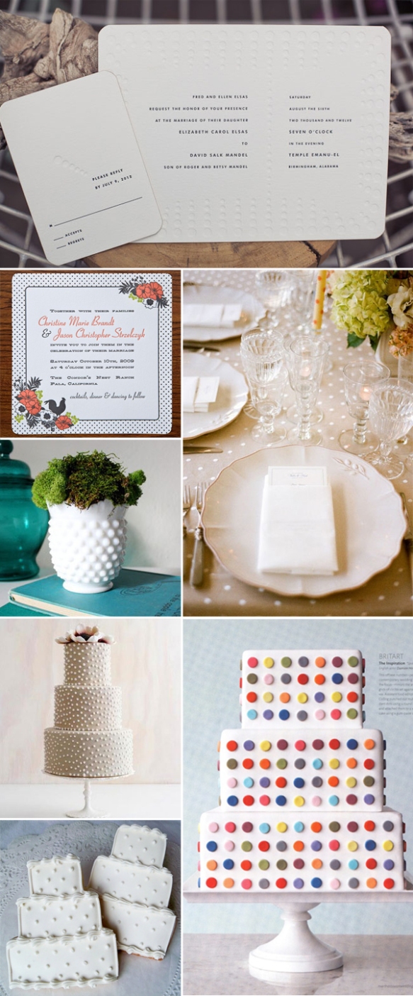 polka dots swiss dots wedding invitations vase milk china tablecloth cake wedding cookie